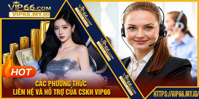 Các Phương Thức Liên Hệ và Hỗ Trợ của CSKH VIP66
