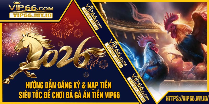 Hướng Dẫn Đăng Ký & Nạp Tiền Siêu Tốc Để Chơi Đá Gà Ăn Tiền VIP66
